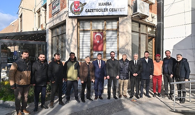 Büyükşehir’den Manisa Gazeteciler Cemiyeti’ne Ziyaret