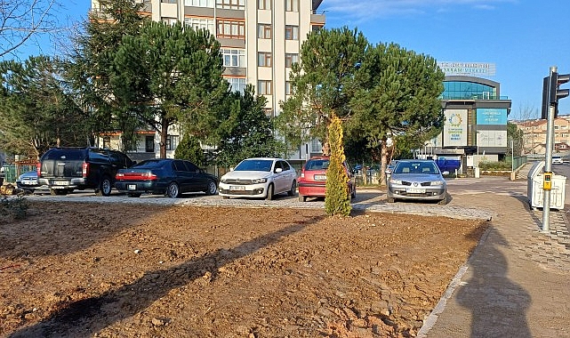 Kuruçeşme’de otopark alanı yenilendi
