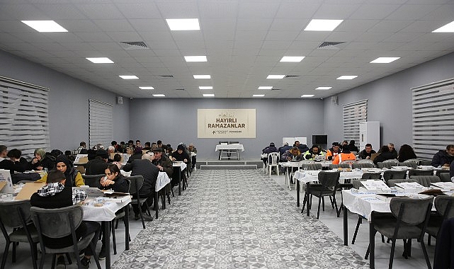 Küçükcekmece’de iftar sofrasına büyük ilgi