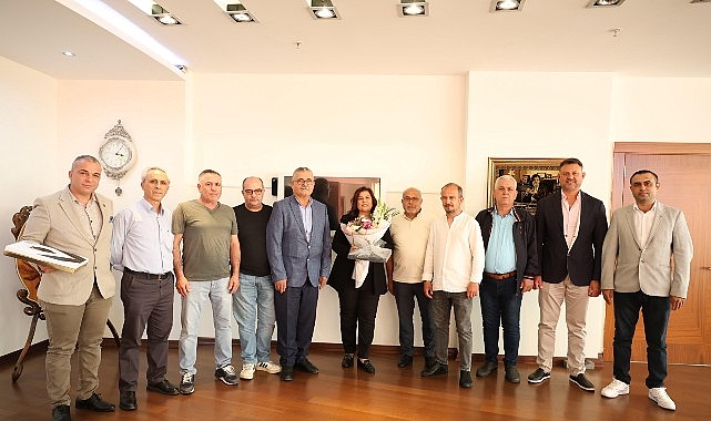 Başkan Çerçioğlu’na Germencik Heyetinden Ziyaret