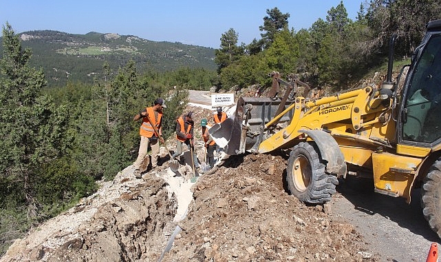 ASAT’tan Korkuteli’de 28 kilometrelik içme suyu çalışması
