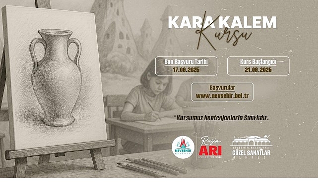 Güzel Sanatlar Merkezi’nde Müzik ve Kara Kalem Kurslarımız Başlıyor