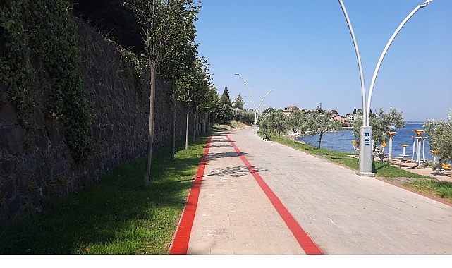 Büyükşehir, bisiklet yolu çizgilerini yeniliyor