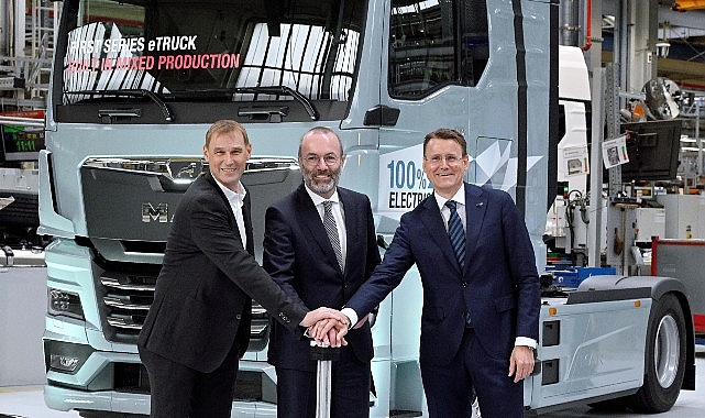 Tarihi Bir Dönüm Noktası: MAN elektrikli kamyonların seri üretimine başladı