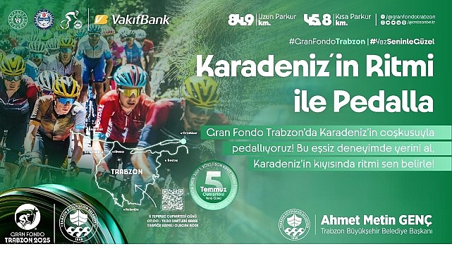 Trabzon’da bisiklet yarışı için heyecan dorukta