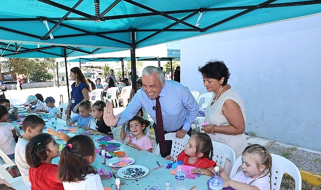 Başkan Şadi Özdemir, Doğanköy’deki yaz etkinliklerine katıldı