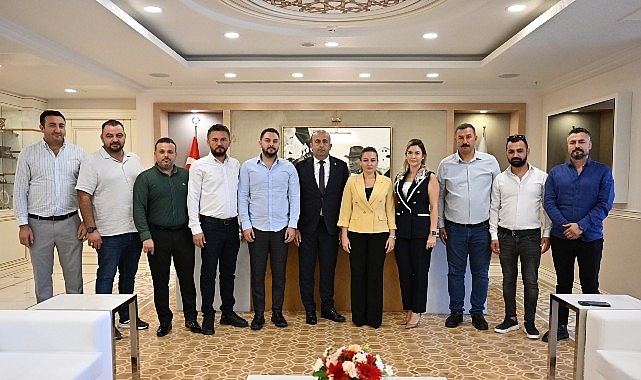 Başkan Vekili Özdemir STK ve muhtar temsilcilerini ağırladı