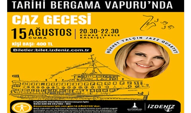 Cazın ritmi İzmir Körfezi’nde yankılanacak