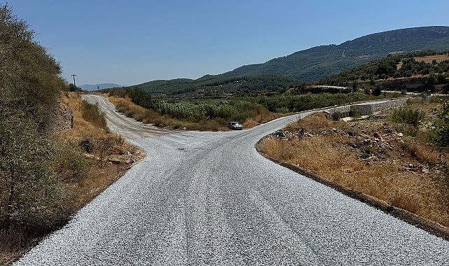 Milas Belediyesi Modern ve Konforlu Yolları Vatandaşların Hizmetine Sundu