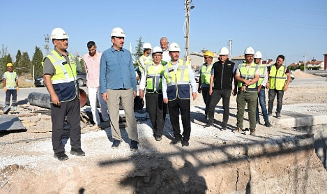 Başkan Altay: “Kurak Dönemlerde Şehir Merkezine Su Aktaracak 62 KM’lik Hatta Bağlantı Çalışmalarına Başladık”