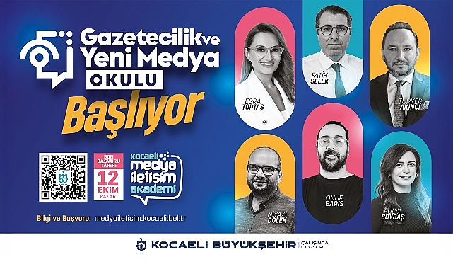 Geleceğin gazetecileri Kocaeli’de yetişecek