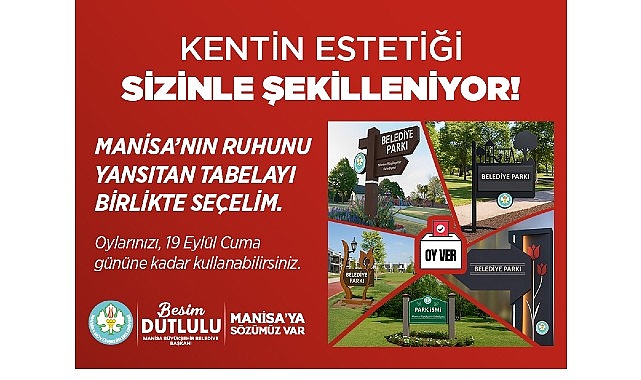 Manisa’nın Tabelalarına Halk Karar Verecek