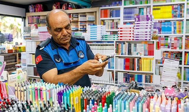 Yenişehir Belediyesinden kırtasiye denetimi