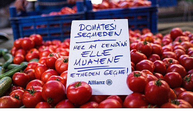 Allianz’dan Meme Kanseri Farkındalık Ayına Özel Proje: “Pazarda Elle Muayene!”