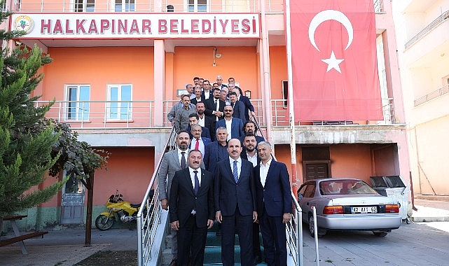 Başkan Altay Halkapınar ve Emirgazi’yi Ziyaret Etti