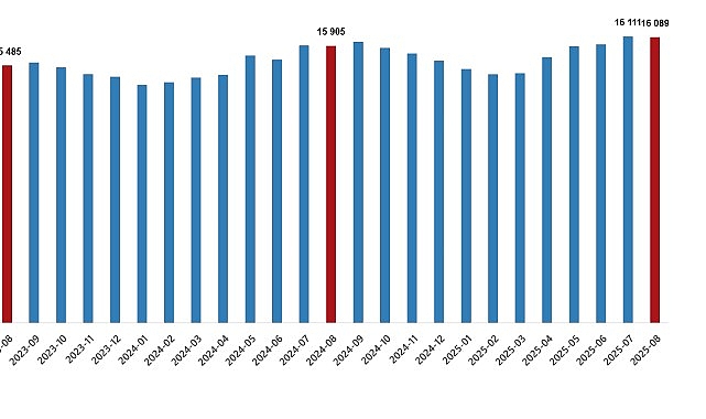 Ücretli Çalışan İstatistikleri, Ağustos 2025