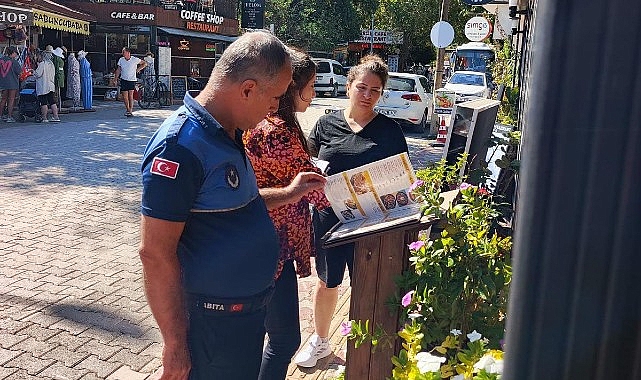 Zabıtandan restoranlarda denetim
