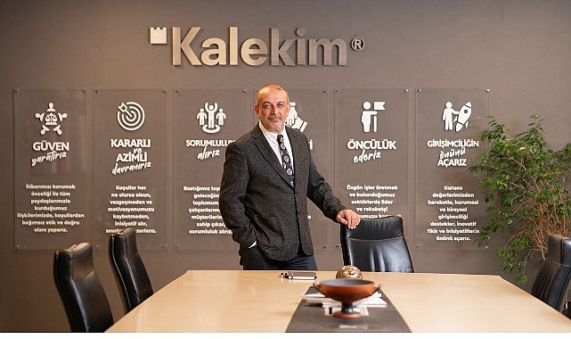 Kalekim, 2025’in ilk dokuz ayını 800 milyon TL net karla kapattı