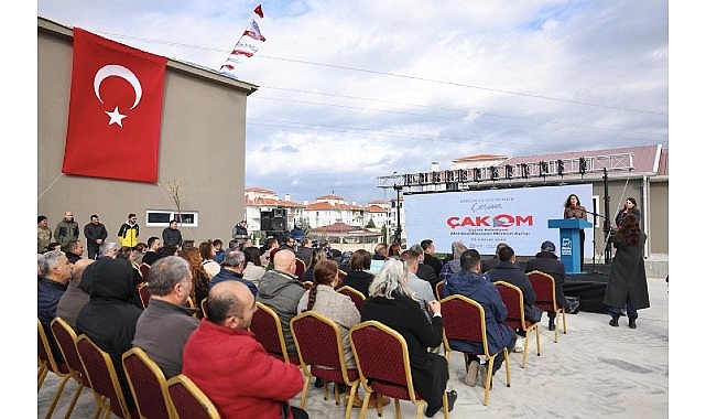 Çeşme Belediyesi Afet Koordinasyon Merkezi açıldı
