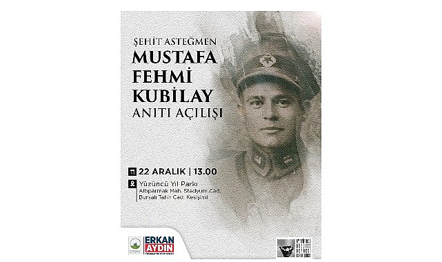 Devrim Şehidi Kubilay Osmangazi’de Anılacak