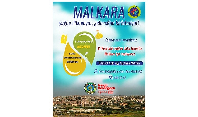 Malkara Yağını Dökmüyor, Geleceğini Kirletmiyor