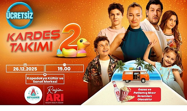 Sinema Akşamında “Kardeş Takımı 2” Filminde Buluşuyoruz