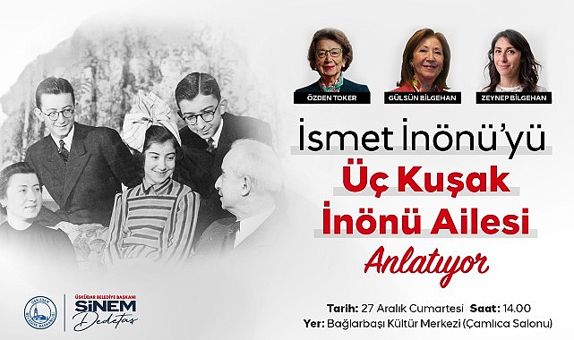 Üsküdar’da “İsmet İnönü Anma Programı” Düzenlenecek