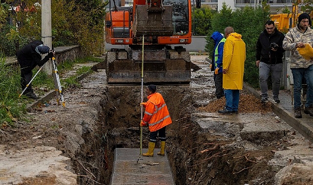 Balatçık’ta yağmur suyu sorununa kalıcı çözüm